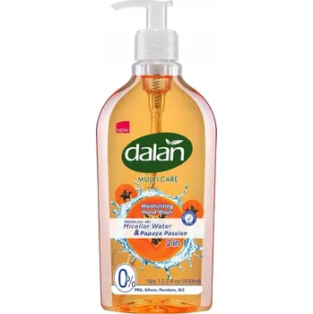 Mýdlo Dalan Multi Care Tekuté mýdlo na ruce Micelární voda a Papája 400 ml