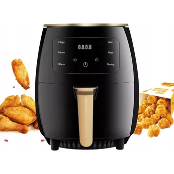 fritéza BEZTUKOVÁ FRITÉZA AIR FRYER FRITÉZA 6L 2400W VELKÁ MÍSA + Papír