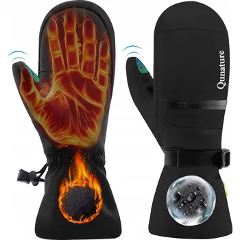 Rukavice Qunature Lyžařské rukavice zimní větruodolné voděodolné XL