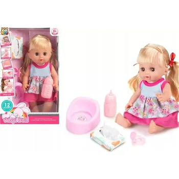 Panenka Pro Kids Panenka 36 cm – čůrá, směje se a mluví!