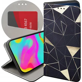 Pouzdro na mobilní telefon Flipové pouzdro Hello Case pro Motorola Edge 20 Lite, zlaté