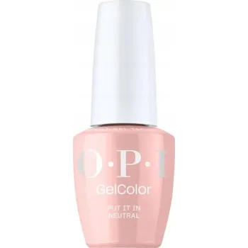Lak na nehty OPI GelColor Classics Put it lakier gelový lak na nehty 15ml | růžovobéžová