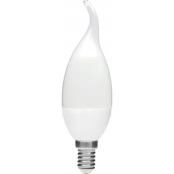 Žárovka LED žárovka E14 SMD 8W (ekvivalent 80W) TEPLÁ PLAMÍNEK