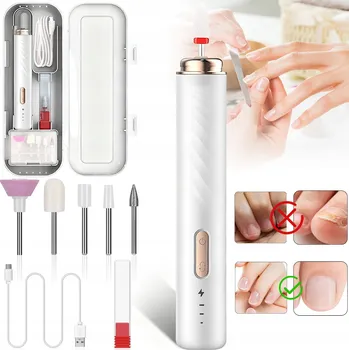 BRUSKA NA NEHTY MANIKÚRA PEDIKÚRA PROFESIONÁLNÍ BEZDRÁTOVÁ SADA