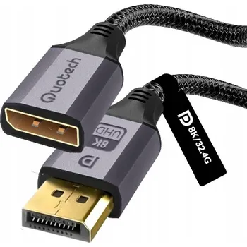Video kabel PRODLUŽOVACÍ KABEL DISPLAYPORT 1.4 DP na DP 8K 60Hz 4K 144Hz 3M