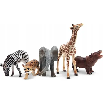 Figurka TOYMANY Sada 12 Figurek Lesních Zvířat pro Děti Plastové Figurky