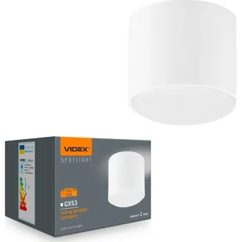 Stropní svítidlo přisazené Videx VL-SPF26A-W 30 W patice GX53 bílé