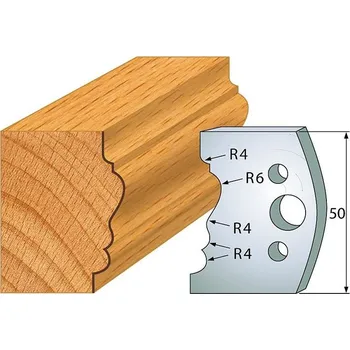 Příslušenství k frézce "IGM profil 511 - pár nožů 50x4mm SP"