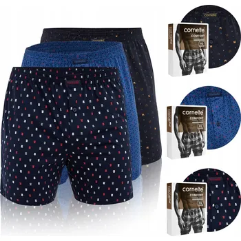 Boxerky Cornette Spodní Prádlo Boxerky vícebarevné, velikost M