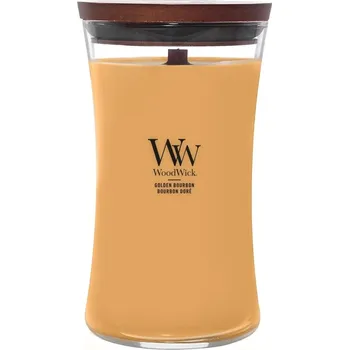 Svíčka Sójová vonná svíčka GOLDEN BOURBON Woodwick
