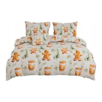 Povlečení Povlečení Vánoční atmosféra - bílé - 200x200