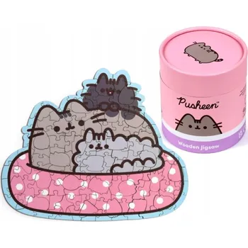 Puzzle Puzzle bláznivé tvary 130 dílků Pusheen kočka koťata