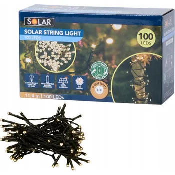 Venkovní osvětlení Girlanda Zd trading 1150 cm solární