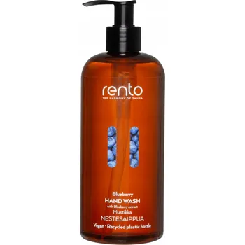 Mýdlo Tekuté mýdlo 400ml Rento Borůvkové Přírodní Spa Hydratační Sauna Vegan