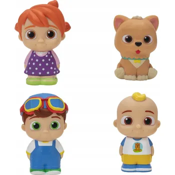 COCOMELON Sada 4 figurek rodiny pro děti Oficiální figurky