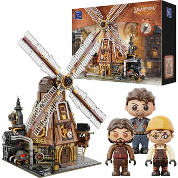 ostatní stavebnice STAVEBNICE PANTASY VĚTRNÁ DÍLNA STEAMPUNK WINDMIL WORKSHOP