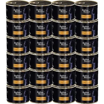 Krmivo pro kočku DOLINA NOTECI Premium pro kočky kuřecí prsní řízek v omáčce 24x185g