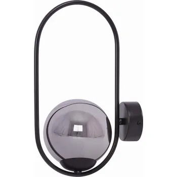 Nástěnné svítidlo Nástěnné svítidlo Kaja černé, šedé E14 40 W