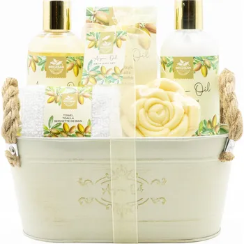 Kosmetická sada BCS VELKÝ KOŠ DÁRKOVÁ SADA KOSMETIKY NA TĚLO DO KOUPELÍ VÁNOČNÍ VÁNOCE