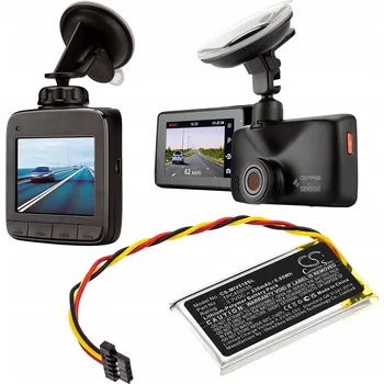 IP kamera Akumulátor Cameron Sino 230 mAh Li-Polymer pro kamery do auta Mio MiVue