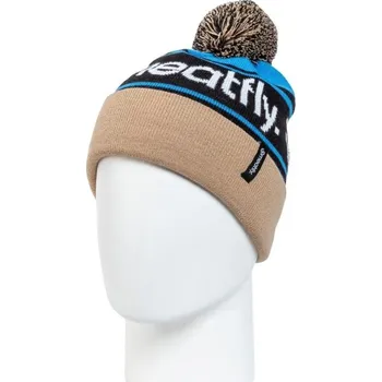 Módní doplněk Dámská čepice MEATFLY Jessie beanie 24/25 Baby Blue/Sand Universal