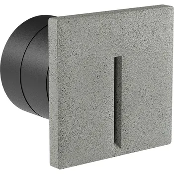 Venkovní osvětlení Redo Venkovní LED svítidlo do stěny BAST slot 2,5W, 10x10 cm, IP65 Barva: Antracit, Barva světla: 3000K