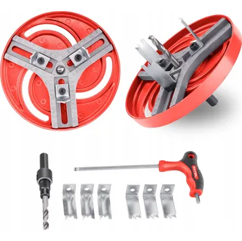 Vrták Vrták/korunka vykružovací nastavitelná, O19-127mm, stopka O9mm