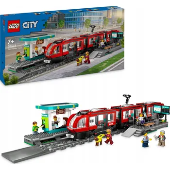 Stavebnice LEGO LEGO City 60423 Městská tramvaj se stanicí