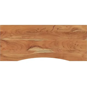 Psací stůl Pracovní deska k psacímu stolu z masivního akáciového dřeva 120 x 50 x 2,5 cm, přírodní