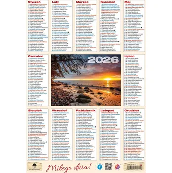 Kalendář Listovací kalendář B4 Pan Kalendarzyk