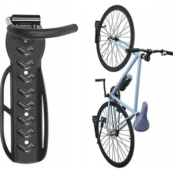 Věšák Držák na kolo na zeď, hák 35 kg Roxar + montážní hmoždinky - SPECIÁLNÍ