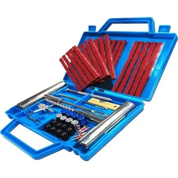 53dílná sada na opravu pneumatik, sada na opravu pneumatik pro těžké účely, 53dílná přenosná sada