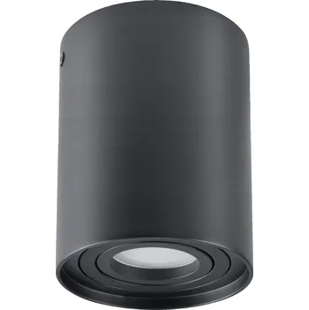 Přisazené svítidlo Hadar R1 kulaté černé 1xGU10 Polux