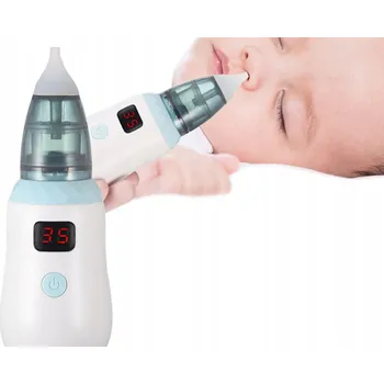 Kojenecká hygiena ELEKTRICKÝ ODSÁVAČ NA NOS UŠÍ ODSÁVAČ VYSAVAČ HRUŠKA NA RÝMU VÝKON