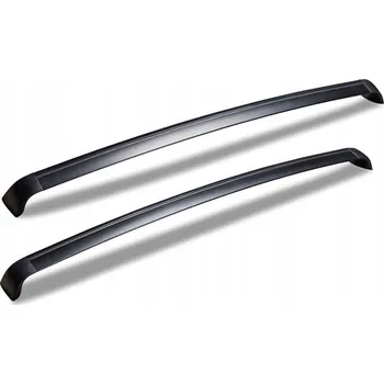 Příčník na automobil Černý hliníkový střešní nosič pro TESLA Model 3 2017- 110 cm