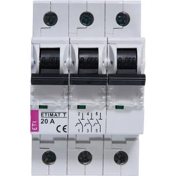 vypínač Omezovač výkonu ETI Polam 3-pólový 20 A IP20