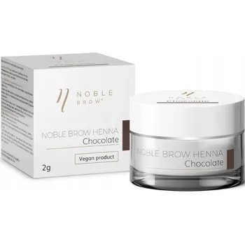 Tužka na obočí Pudrová henna na obočí Noble Lashes Noble Brow Chocolate 2 g