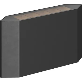 Nástěnné svítidlo Venkovní nástěnné svítidlo Maytoni černé, integrovaný LED zdroj 0 W