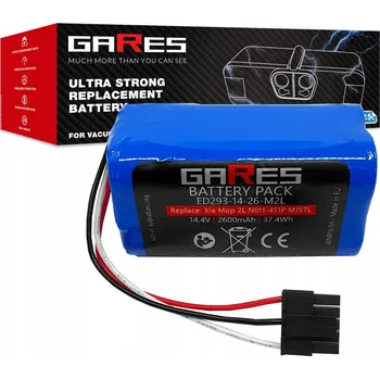 Akumulátor Gares pro iRobot Roomba řady Combo Essential Y011040 14,4V 2,6Ah