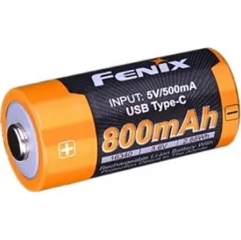 Sportovní střelba Fenix USB Li-Ion ARB-L 16-800UP 16340 800mAh 2,4A LIIONUP