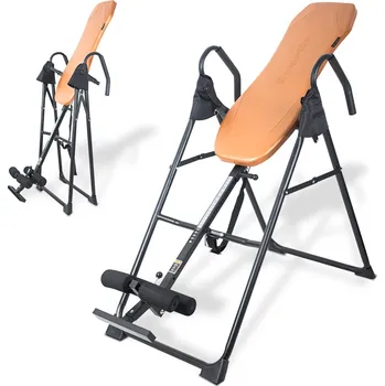 inSPORTline Autotrakční lehátko Verge hnědá