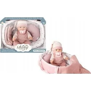 PANENKA MIMINKO SE SKLENĚNÝMI OČIMA, NOSÍTKO, PŘÍSLUŠENSTVÍ, postýlka - IDEÁLNÍ JAKO DÁREK