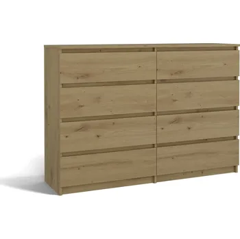 Komoda Komoda TopEshop 138 x 40 x 97 cm dub přírodní mat