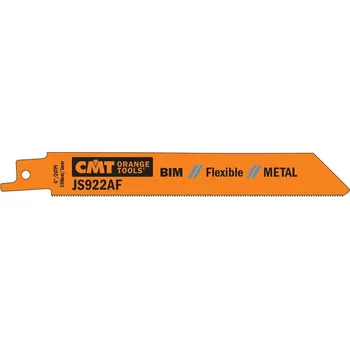 Pilový plátek "CMT Pilový plátek do pily ocasky BIM Flexible Metal 922 AF - L150, I130, TPI24 (bal 5ks)"