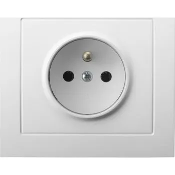 Elektrická zásuvka Ospel Elektrická Zásuvka zásuvka bílá