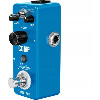 Kytarový efekt Rowin LEF-333 Ultimate Comp pedál pro kytarový kompresor – efekt komprese