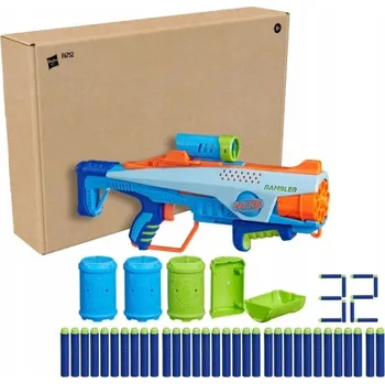 Dětská zbraň Nerf pistole Junior Rookie Pack Soft Dart Blaster raketomet šipek F6752