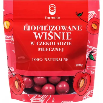 Sušená potravina FORMELO LYOFILIZOVANÉ TŘEŠNĚ V ČOKOLÁDĚ SÁČEK