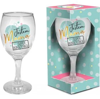 Sklenice DEN MATEK Dárek pro maminku sklenice na víno