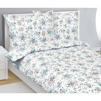 Povlečení Povlečení bavlněné Modrá,Žlutá,Červená BX1001383 - 140x200, 70x90 cm